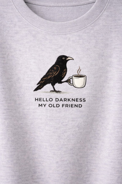 Hello Darkness-Oversized tee