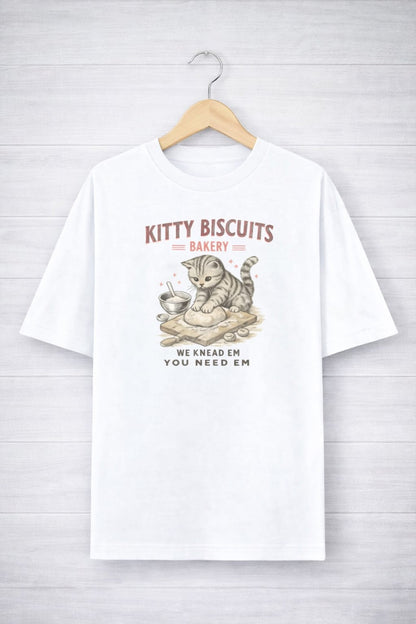 Kitty Biscuit Bakery-Oversized tee