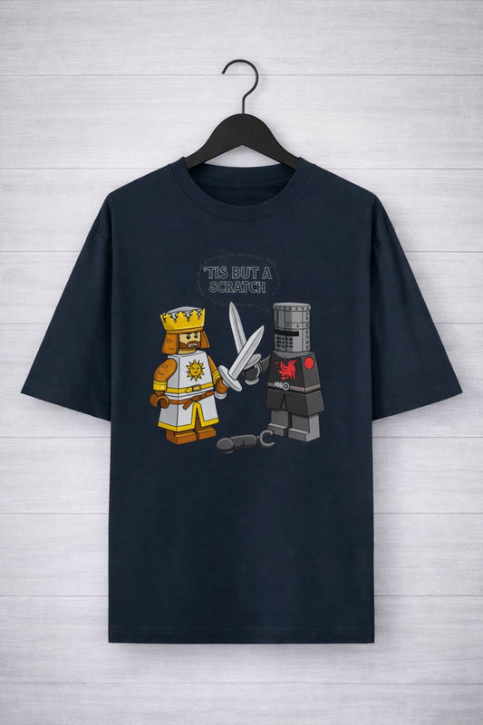 Tis But A Scratch-Oversized tee