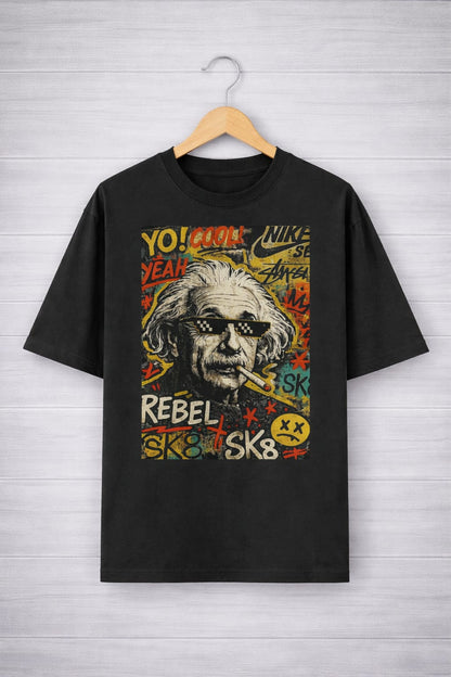 Einstein Unplugged-Oversized tee