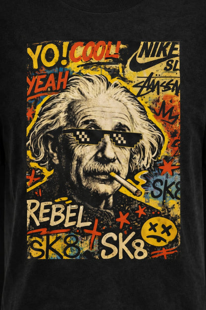 Einstein Unplugged-Oversized tee