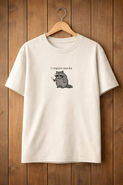 I require Snack-Oversized Tee