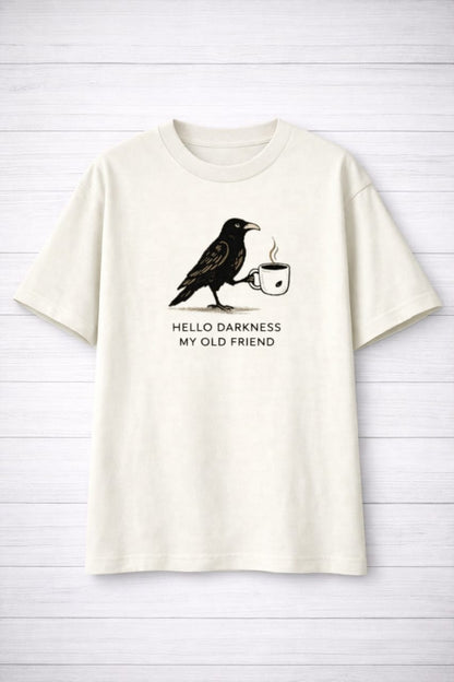 Hello Darkness-Oversized tee