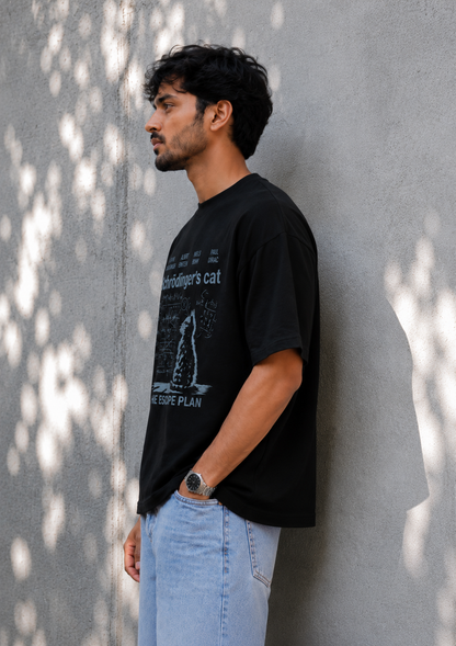 Schrodinger's Cat-Oversized Tee