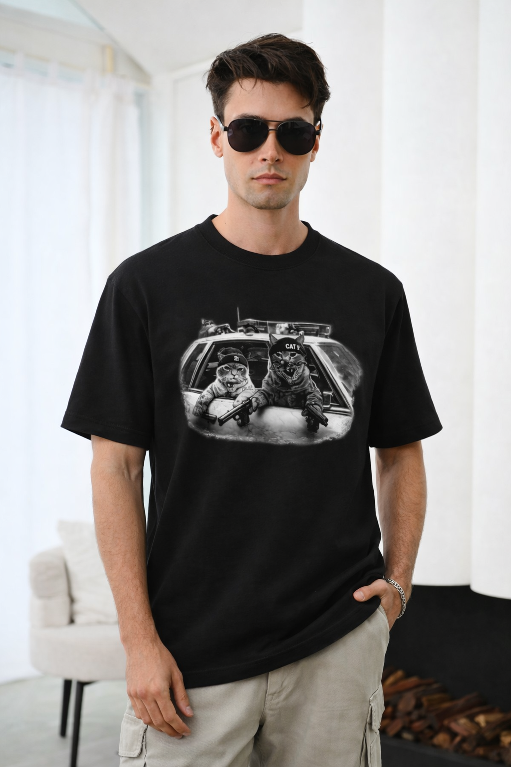 Fur Real Gang-Oversized tee