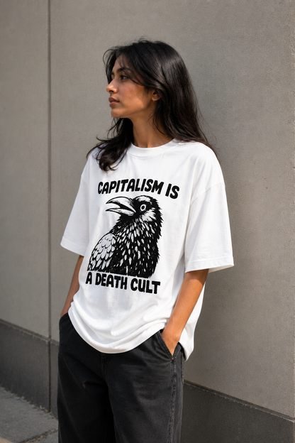 Capitalism-Oversized tee