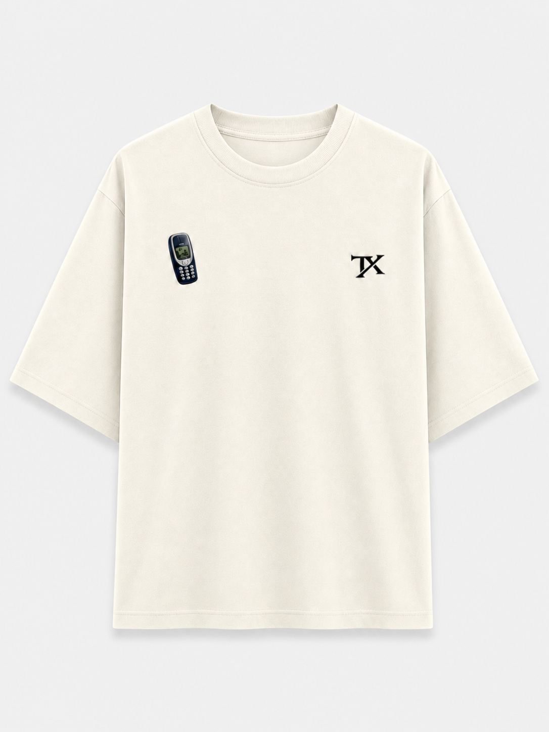 Old School Signal Tee-Oversized tee