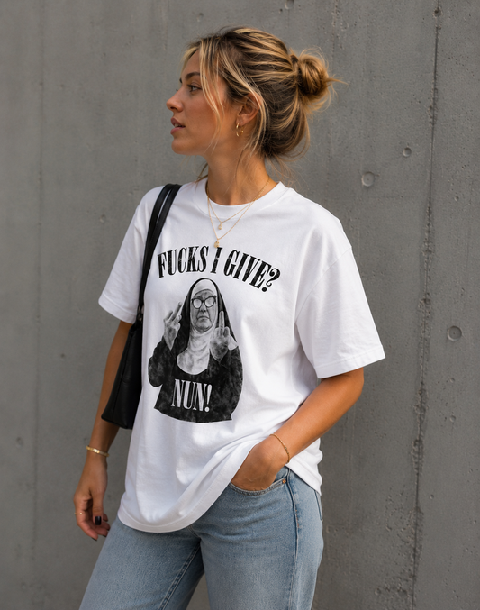 Fucks i give? Oversized tee