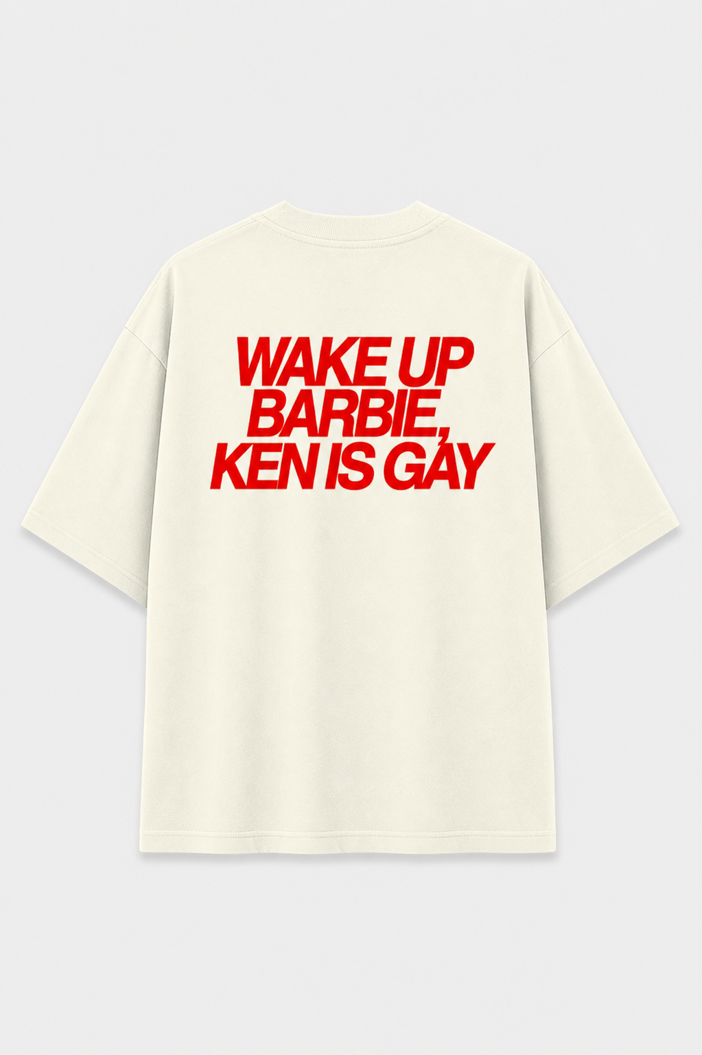 Wake Up Barbie-Oversized Tee