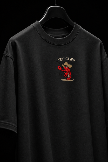Yee-Claw Embroidered Oversized Tee