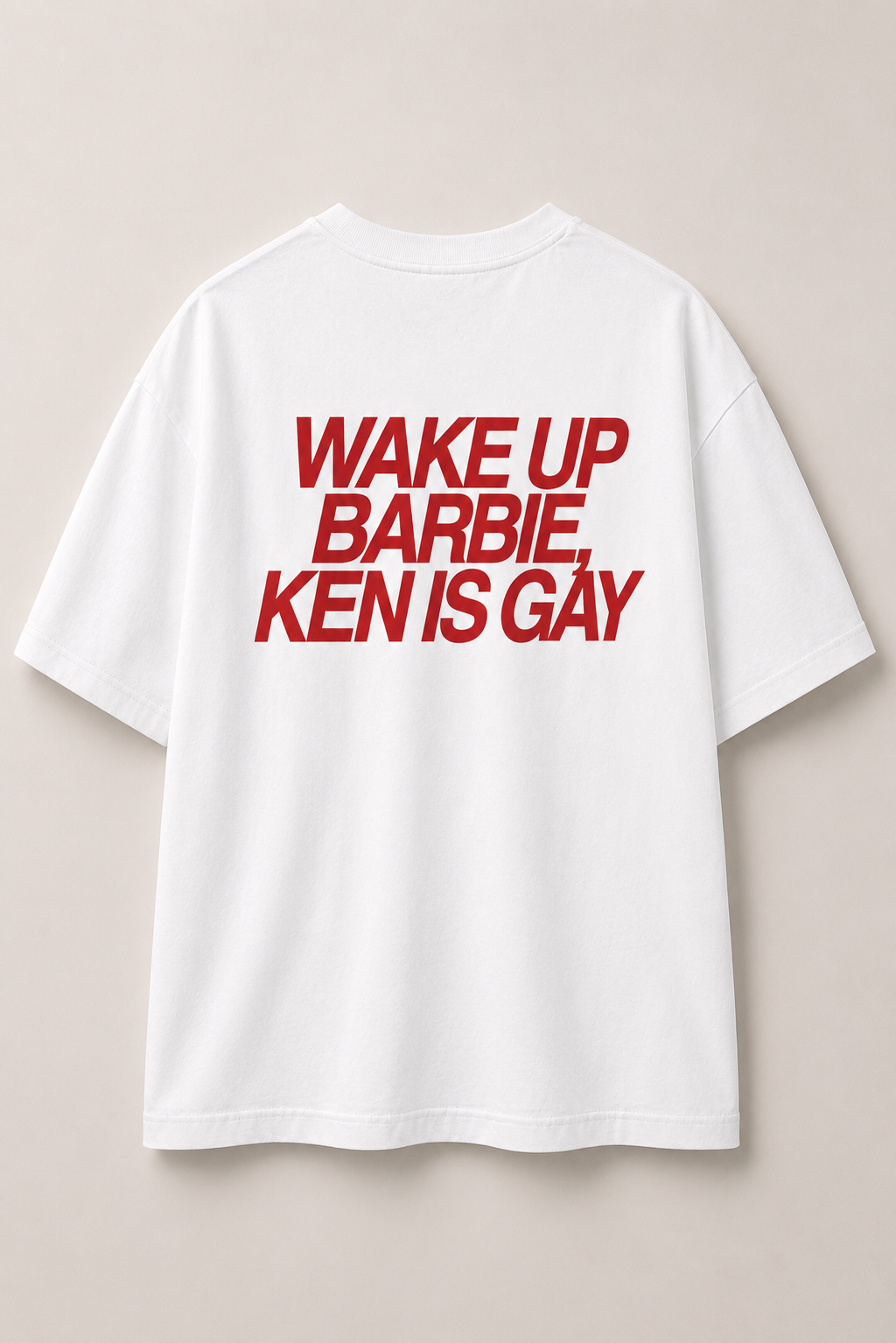 Wake Up Barbie-Oversized Tee