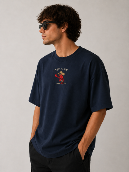 Yee-Claw Embroidered Oversized Tee