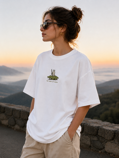 Yee-Claw Embroidered Oversized Tee