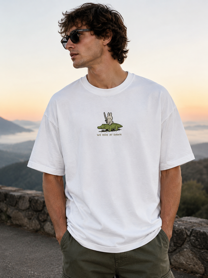 Yee-Claw Embroidered Oversized Tee