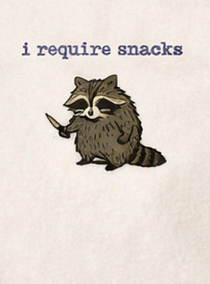 I require Snack-Oversized Tee